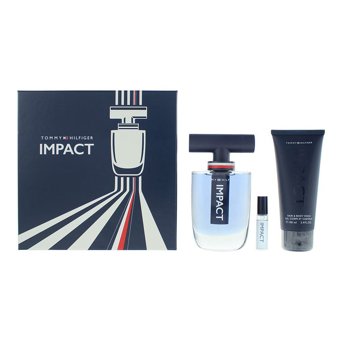 Tommy Hilfiger Impact 3 Pcs Gift Set For Men
