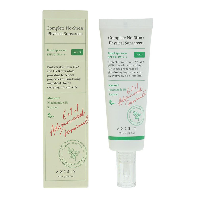 Axis-Y Complete No-Stress Spf 50 Sunscreen 50ml For Women