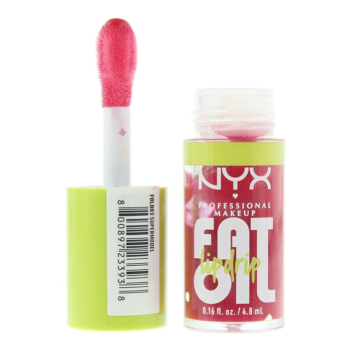 NYX Fat Oil Lip Drip Supermodel Lip Oil 4.8ml For Women