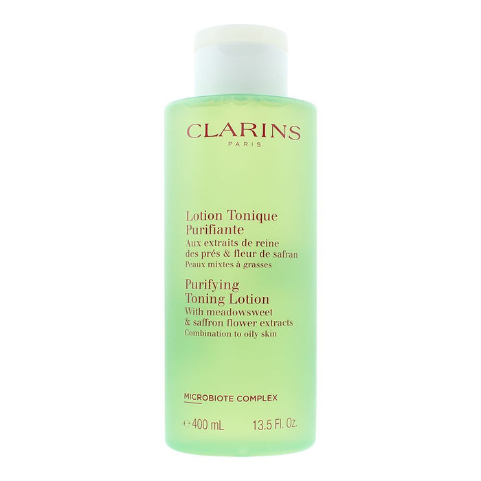 Clarins Combi/Oily Skin Purifying Toning Lotion 400ml For Women Her Brand NEW