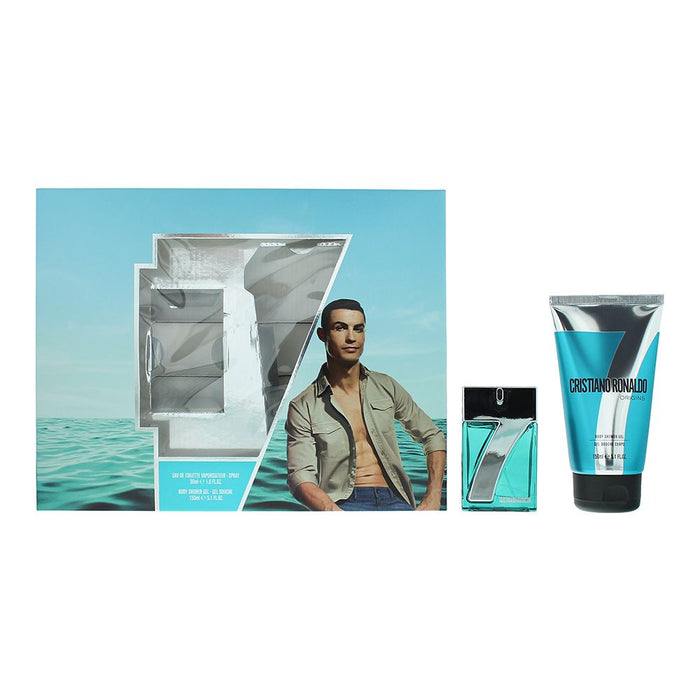 Cristiano Ronaldo Origins 2 Piece Gift Set: EDT 30ml - Shower Gel 150ml For Men