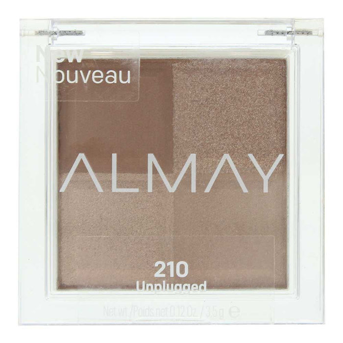 Almay 210 Unplugged Eye Shadow Quad 3.5g For Women