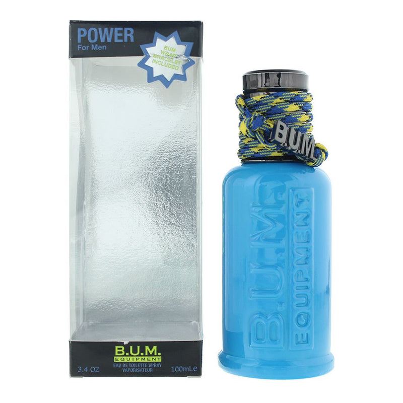BUM Equipment Power Wrap Bracelet Eau De Toilette 100ml For Men