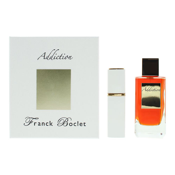 Franck Boclet Addiction 2 Piece Gift Set: EDP 100ml - EDP 20ml Women Spray