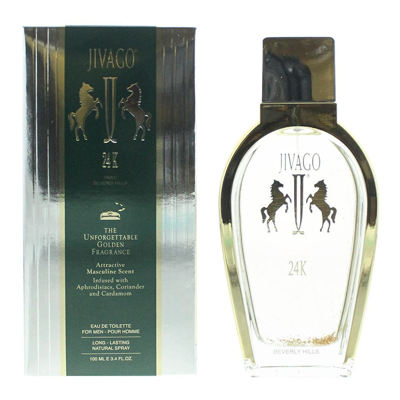 Jivago 24Kt Eau de Toilette 100ml Men Spray