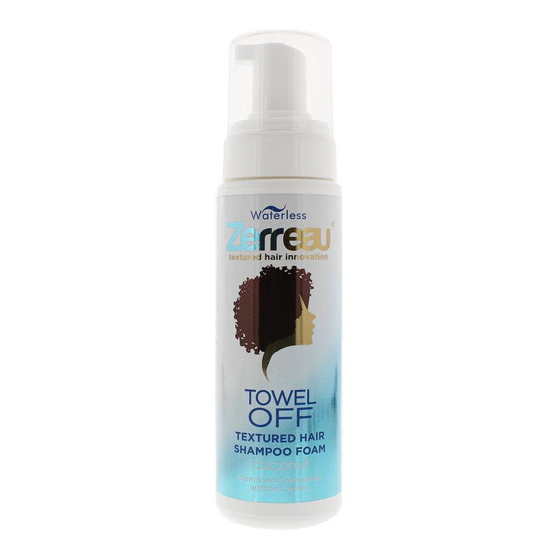 Zerreau Towel Off Textured Hair Shampoo Foam Coconut 180ml Unisex