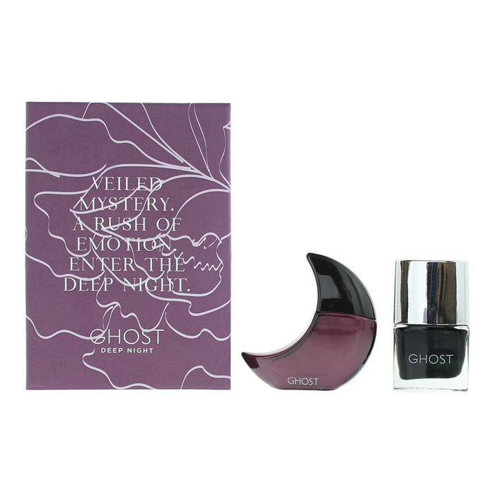 Ghost Deep Night 2 Piece Gift Set: EDT 10ml - Nail Polish 10ml For Women
