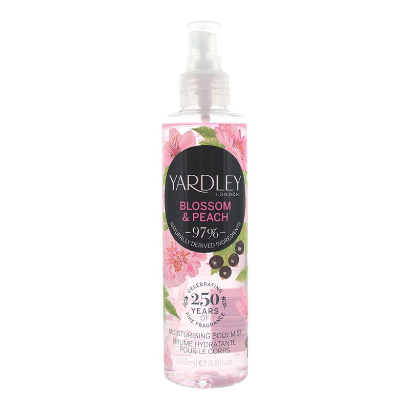 Yardley Blossom Peach Body Mist 200ml Women