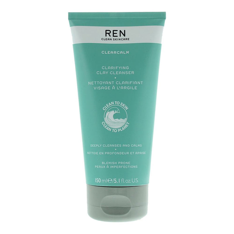 Ren Clearcalm Clarifying Clay Cleanser 150ml Women