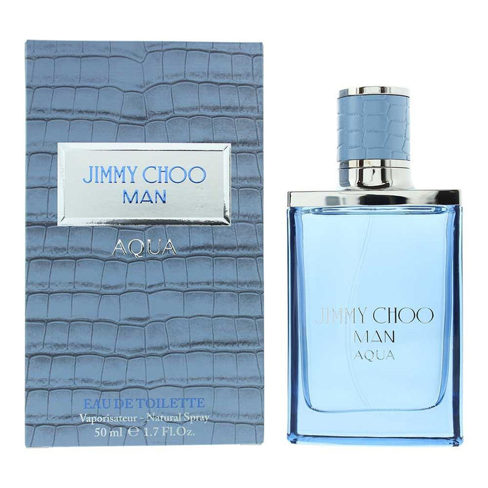Jimmy Choo Man Aqua Eau de Toilette 50ml Spray For Him Men