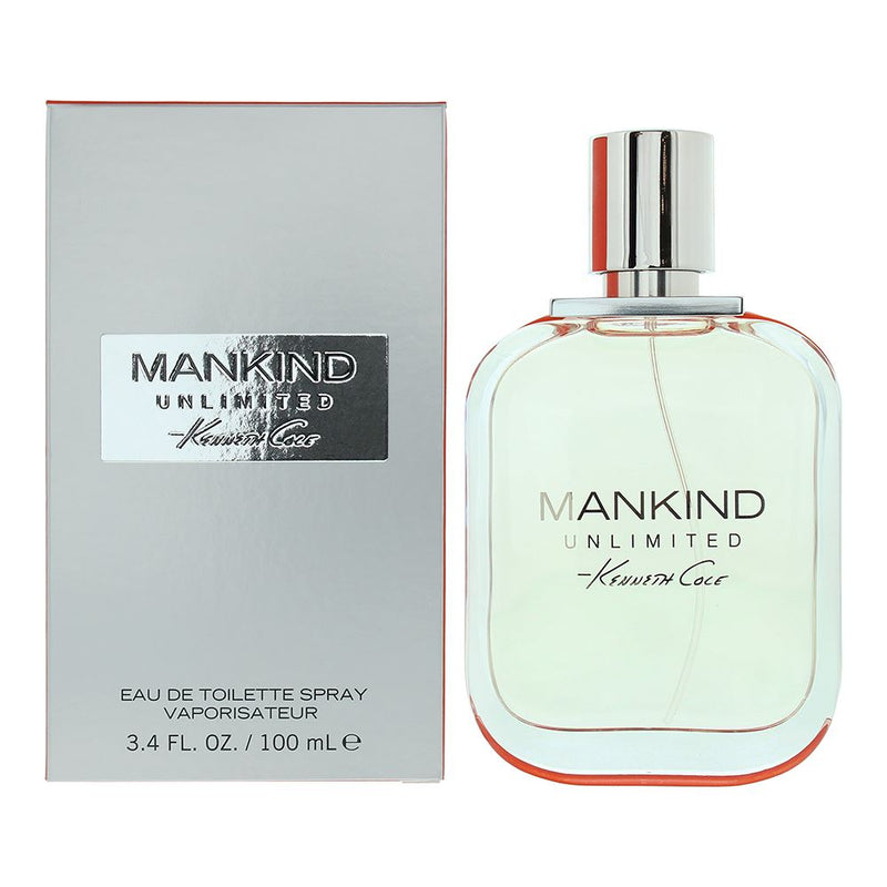 Kenneth Cole Mankind Unlimited Eau De Toilette 100ml Men Spray