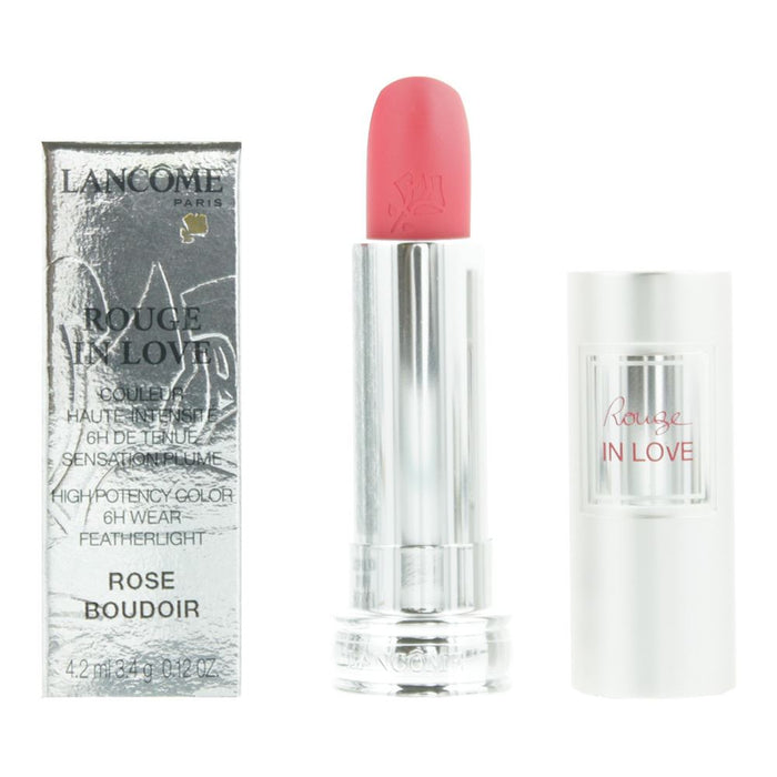 Lancome Rouge In Love Hi Potency 6h Wear #340B Rose Boudoir Lip Color 3.4g
