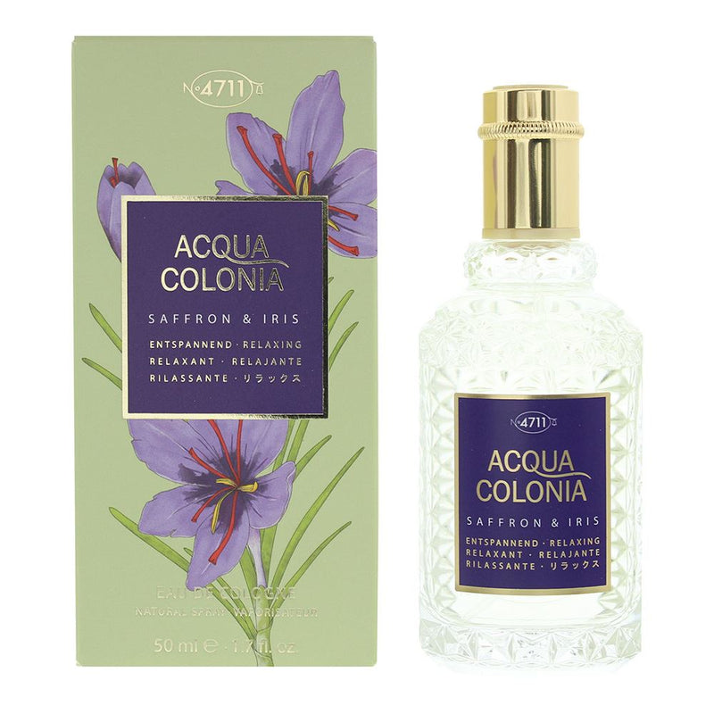 4711 Acqua Colonia Saffron Iris Eau de Cologne 50ml For Unisex
