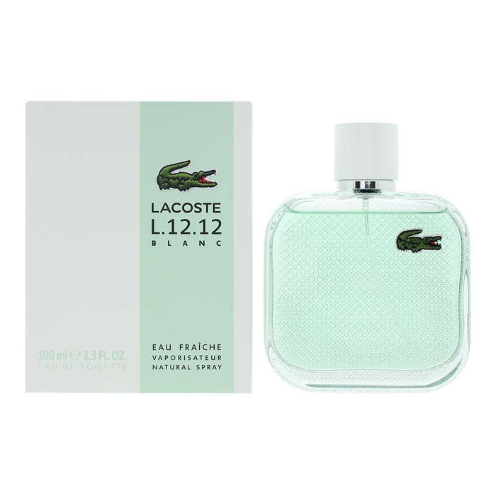 Lacoste Eau De Lacoste L.12.12 Blanc Eau Fraiche Eau de Toilette 100ml Men Spray