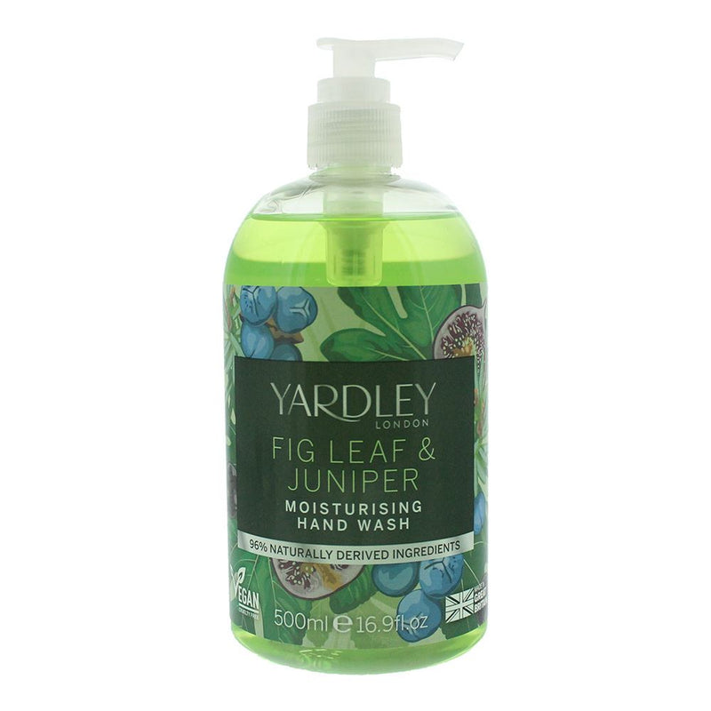 Yardley Fig Leaf Juniper Milk Botanical Hand Wash 500ml Unisex