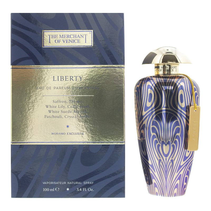 The Merchant of Venice Liberty Eau de Parfum 100ml Unisex Spray
