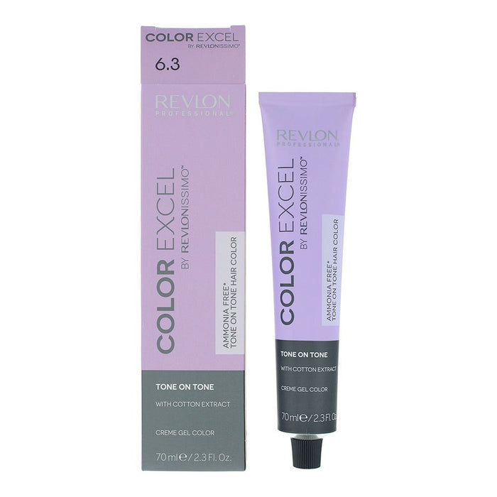 Revlon Color Excel 6.3 Dark Golden Blonde Hair Colour 70ml For Women