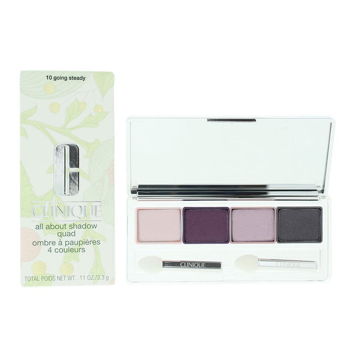 Clinique All About Shadow Quad 10 Going Steady Eyeshadow 3.3g for Women