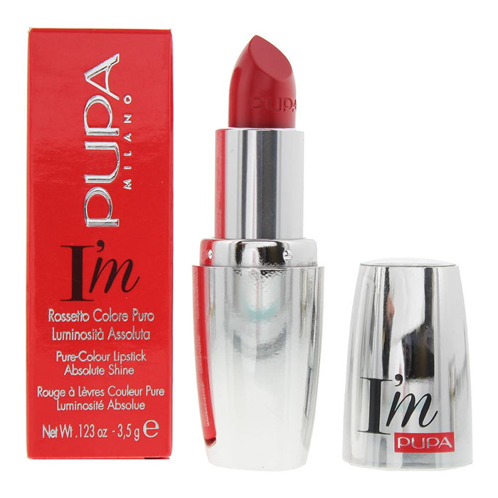 Pupa I'm Pure-Colour 303 Flamboyant Orange Lipstick 3.5g For Women