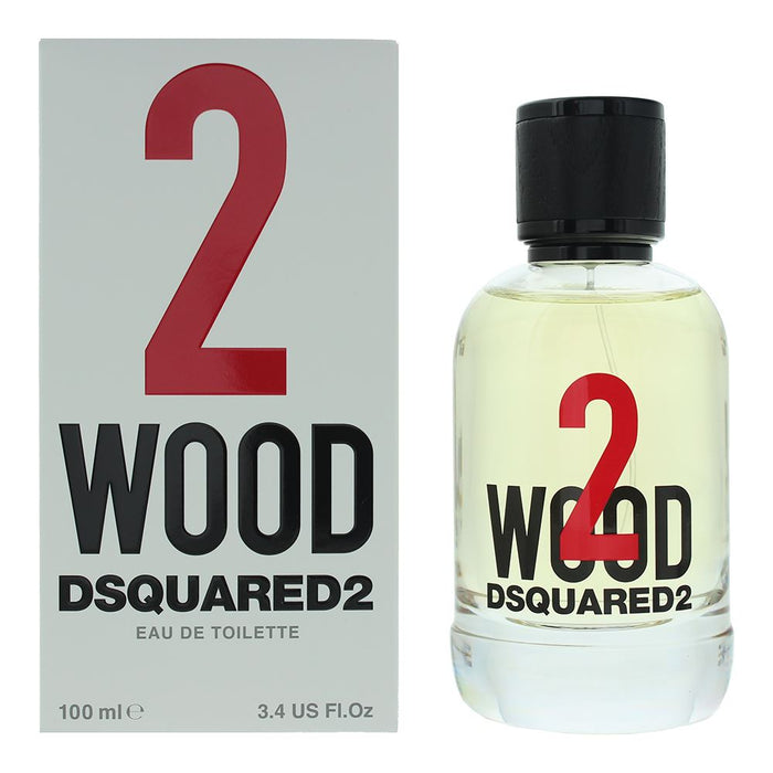Dsquared2 2 Wood Eau De Toilette 100ml Unisex Spray