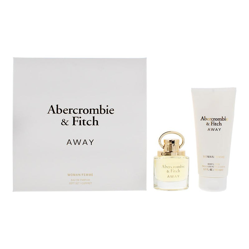 Abercrombie & Fitch Away 2 Piece Gift Set:EDP 50ml - Body Lotion 200ml For Women