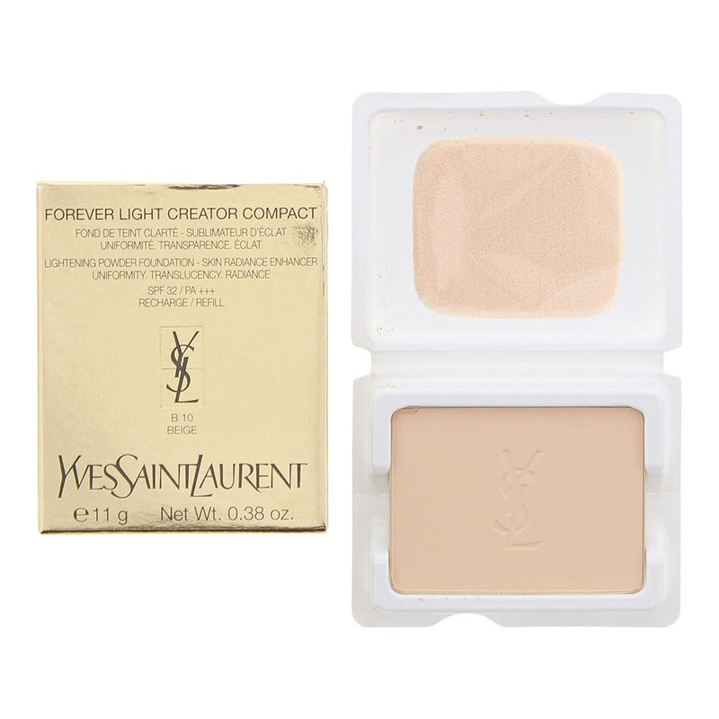 YSL Forever Light Creator Compact Refill B10 Beige Powder Foundation 11g