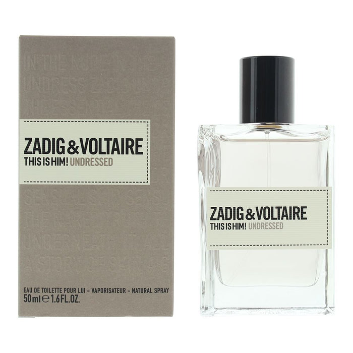 Zadig & Voltaire This Is Him! Undressed Eau de Toilette 50ml Perfume For Men