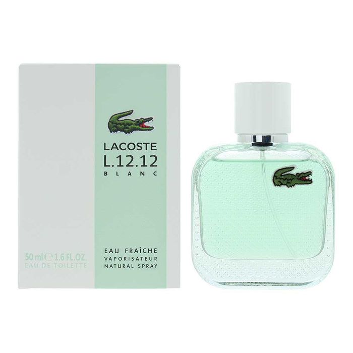 Lacoste Eau De Lacoste L.12.12 Blanc Eau Fraiche Eau de Toilette 50ml Men Spray