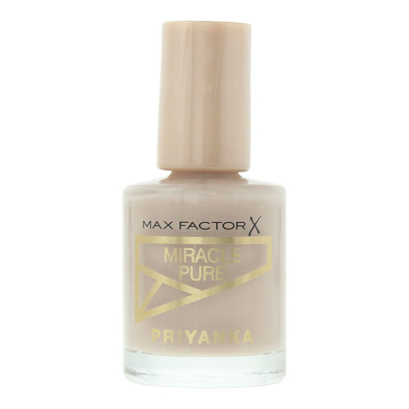Max Factor Miracle Pure Priyanka 216 Vanilla Nail Polish 12ml For Women