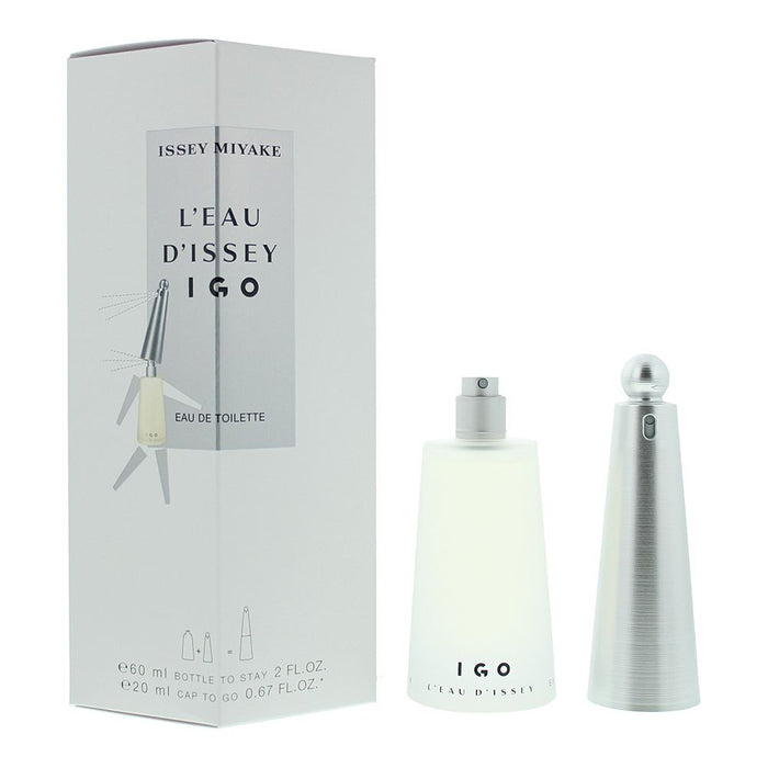 Issey Miyake L'eau D'issey IGO EDT 60ml Bottle 20ml Cap To Go Women