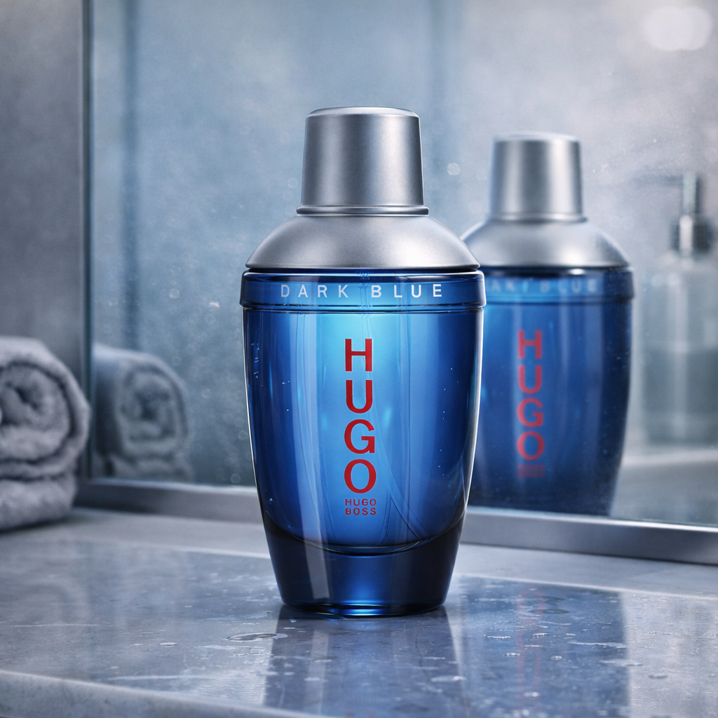 Hugo Boss Dark Blue Eau de Toilette 75ml Men Spray — Red Label Outlet