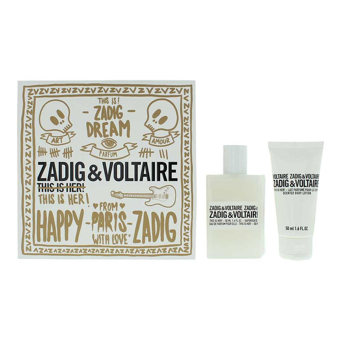 Zadig & Voltaire This Is Her 2 Piece Gift Set For Women
