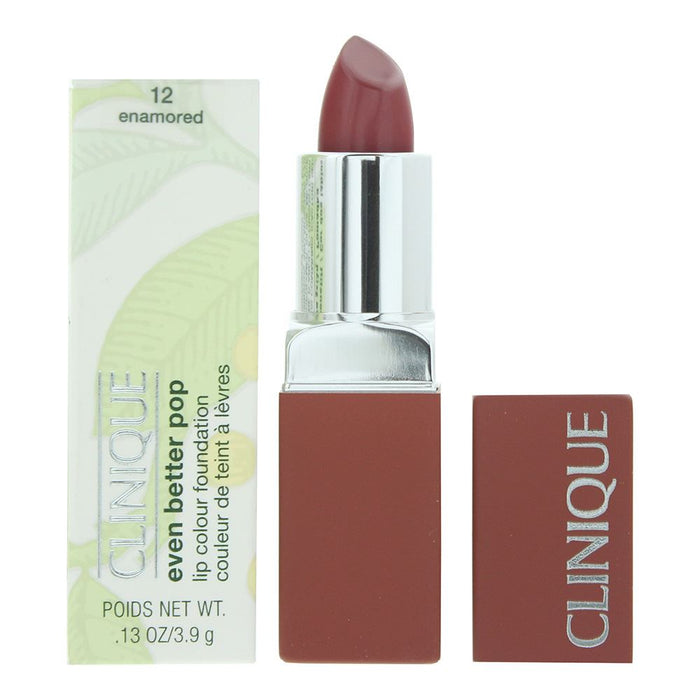 Clinique Even Better Pop Lip Colour Foundation 12 Enamored 3.9g For Women
