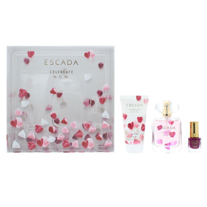 Escada Celebrate Now EDP 50ml & Bl 50ml & Nail Polish 4.5ml Women