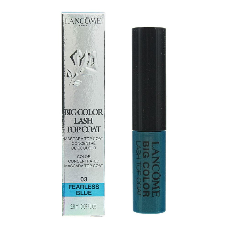 Lancome Big Color #03 Fearless Blue Top Coat Mascara 2.8ml Women