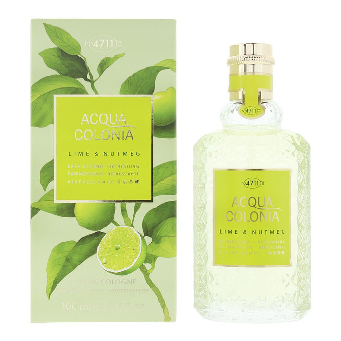 4711 Acqua Colonia Lime  Nutmeg Eau de Cologne 100ml For Unisex