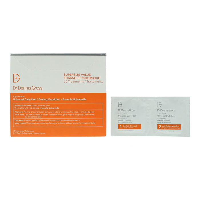 Dr Dennis Gross Alpha Beta Universal 2-Step Daily Peel Treatments