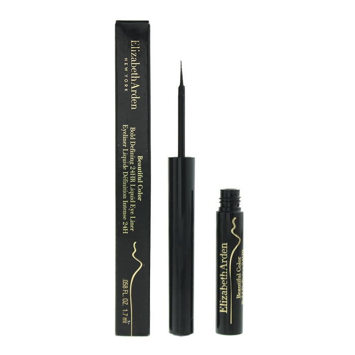 Elizabeth Arden 01 Dark Valentine Liquid Eye Liner 1.7ml For Women