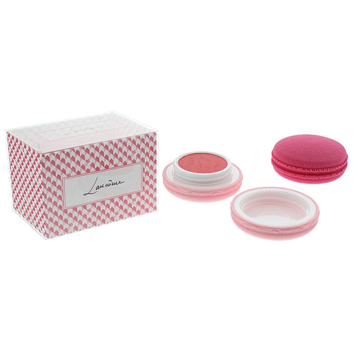 Lancome La Petit Macaron Gift Set: Blusher #02 Coral 2.5g Blending Sponge Women