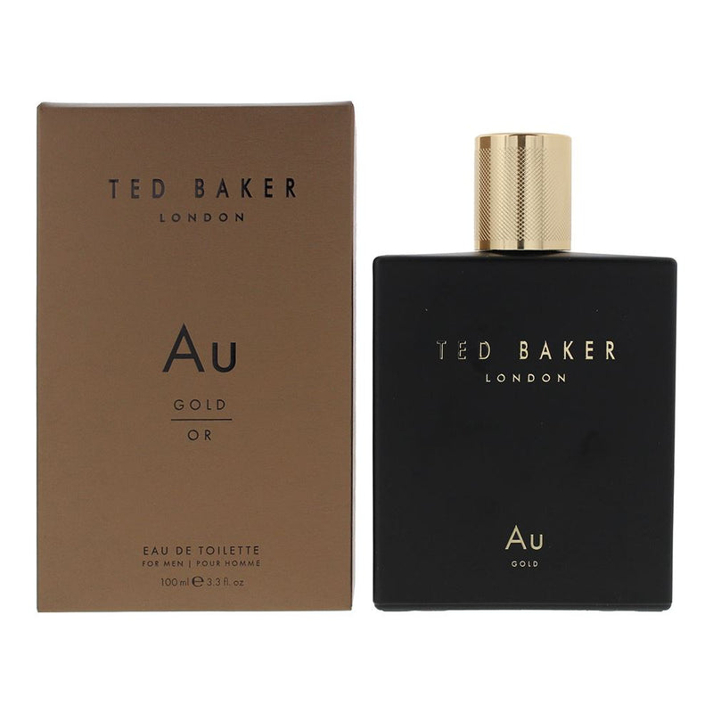 Ted Baker Au Gold Eau de Toilette 100ml For Men