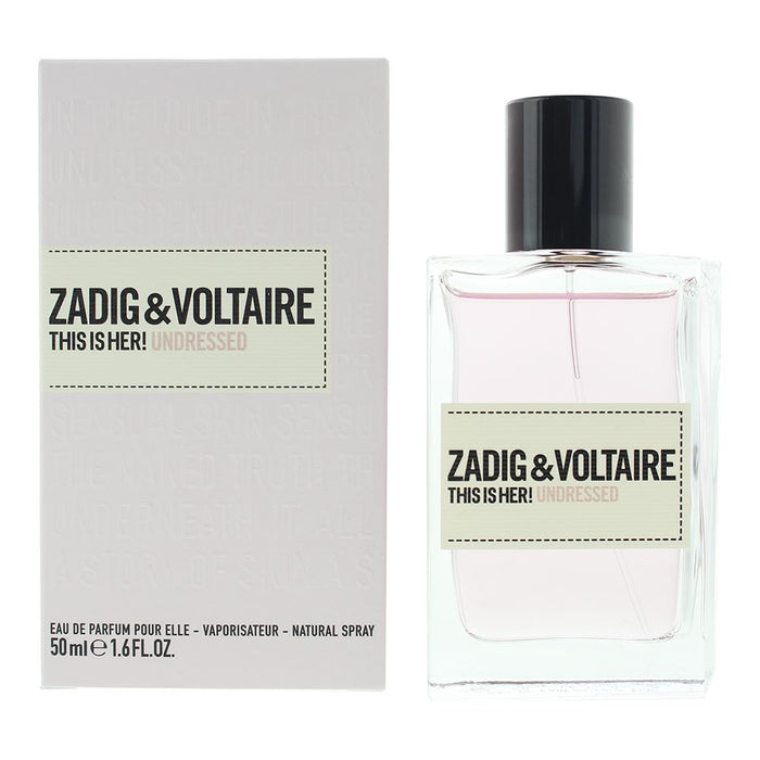 Zadig & Voltaire This Is Her! Undressed Eau de Parfum 50ml Perfume For Women