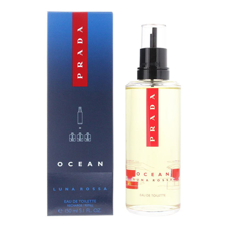 Prada Luna Rossa Ocean Refill Eau de Toilette 150ml For Men