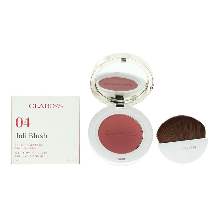 Clarins Joli Blush Radiance Colour 04 Cheeky Purple Blush 5g For Women
