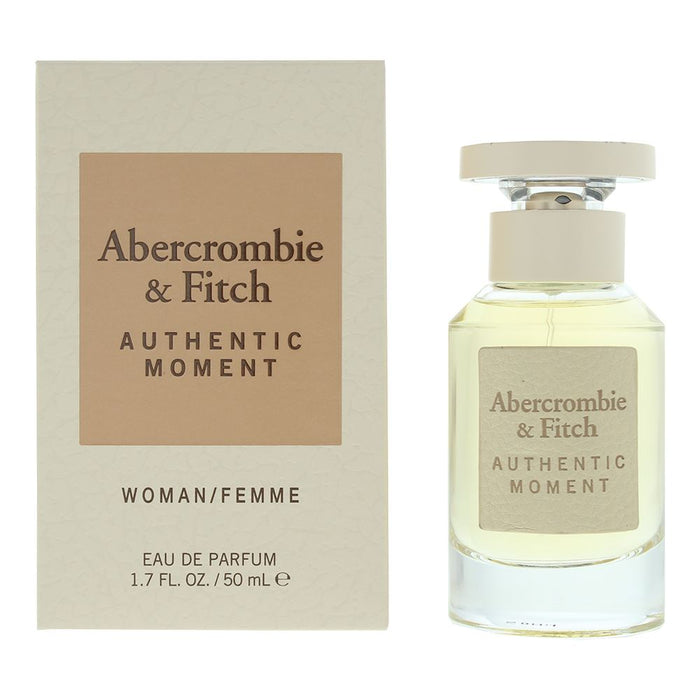 Abercrombie & Fitch Authentic Moment Eau De Parfum 50ml Women Spray