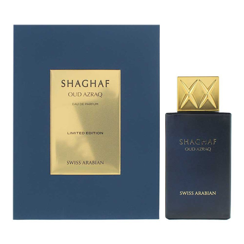 Swiss Arabian Shaghaf Oud Azraq Eau de Parfum 75ml Unisex Perfume