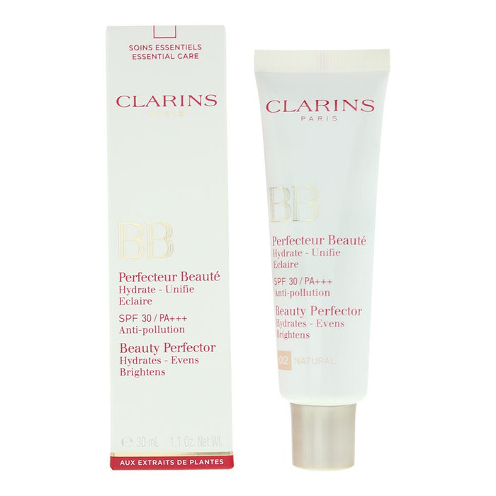 Clarins Beauty Perfector Spf 30 02 Natural BB Cream 30ml For Women