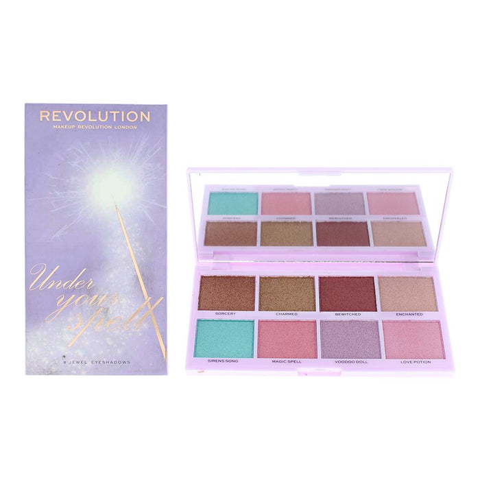 Revolution Under Your Spell Eye Shadow Palette 8 x 1.6g For Women