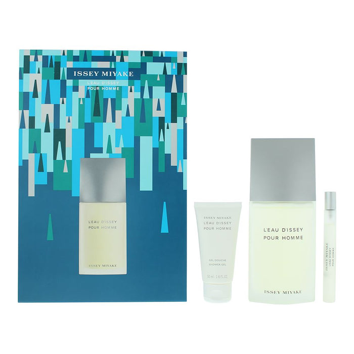 Issey Miyake L'eau D'issey Pour Homme 3 Pcs Gift Set For Men