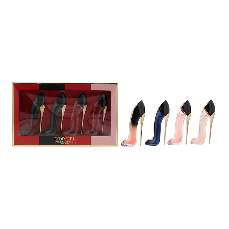 Carolina Herrera Good Girl 4pc Mini EDP Gift Set 4 x 7ml For Women