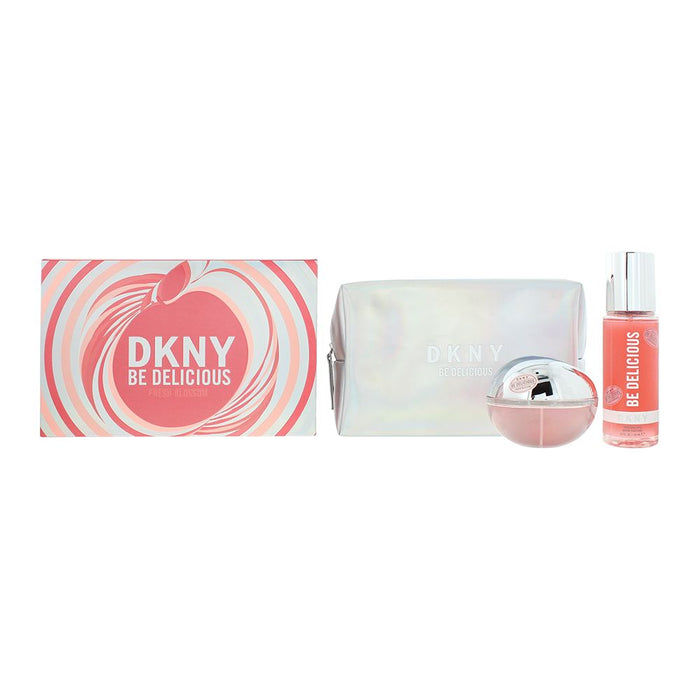 DKNY Be Delicious Fresh Blossom 3 Piece Gift Set For Women